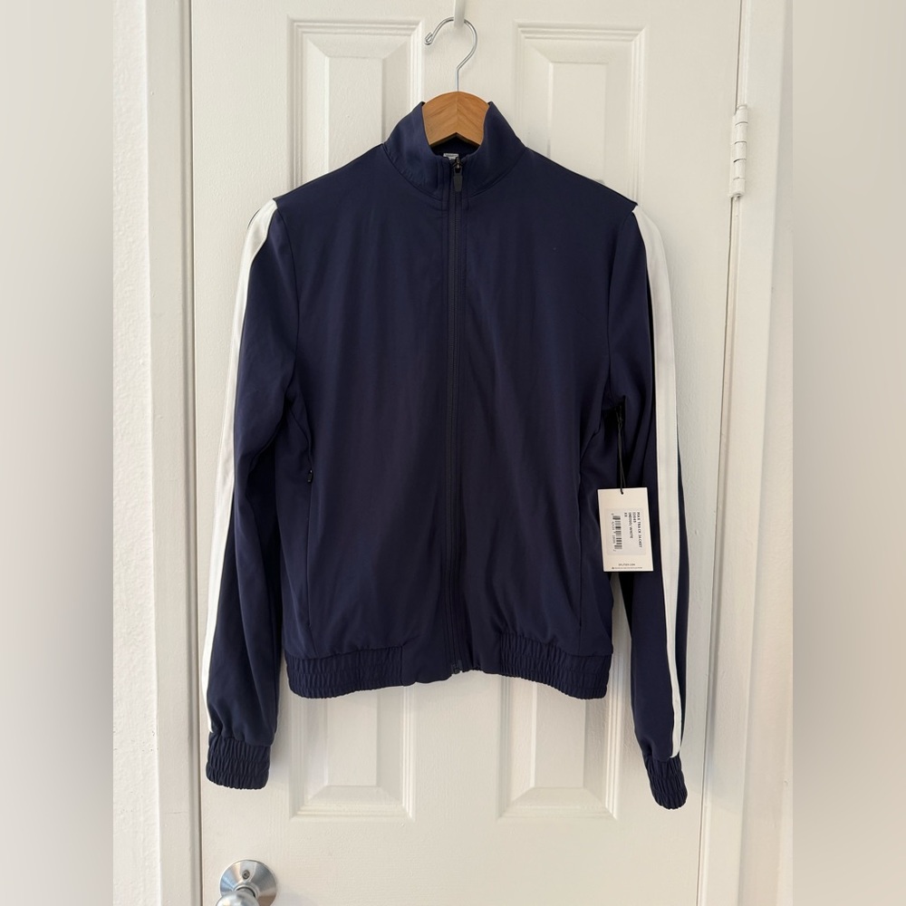 Splits59 MAX TRACK JACKET I2045 INDIGO/ WHITE
XS, NWT